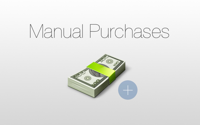 Manual-Purchases