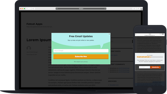 Optin Cat screenshots